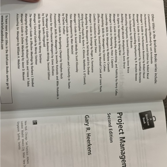 Project Management Book Set - Picture 3 of 3